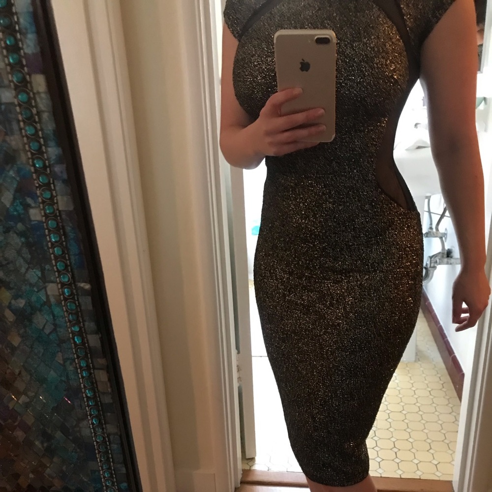 Mystic form fitting dress
